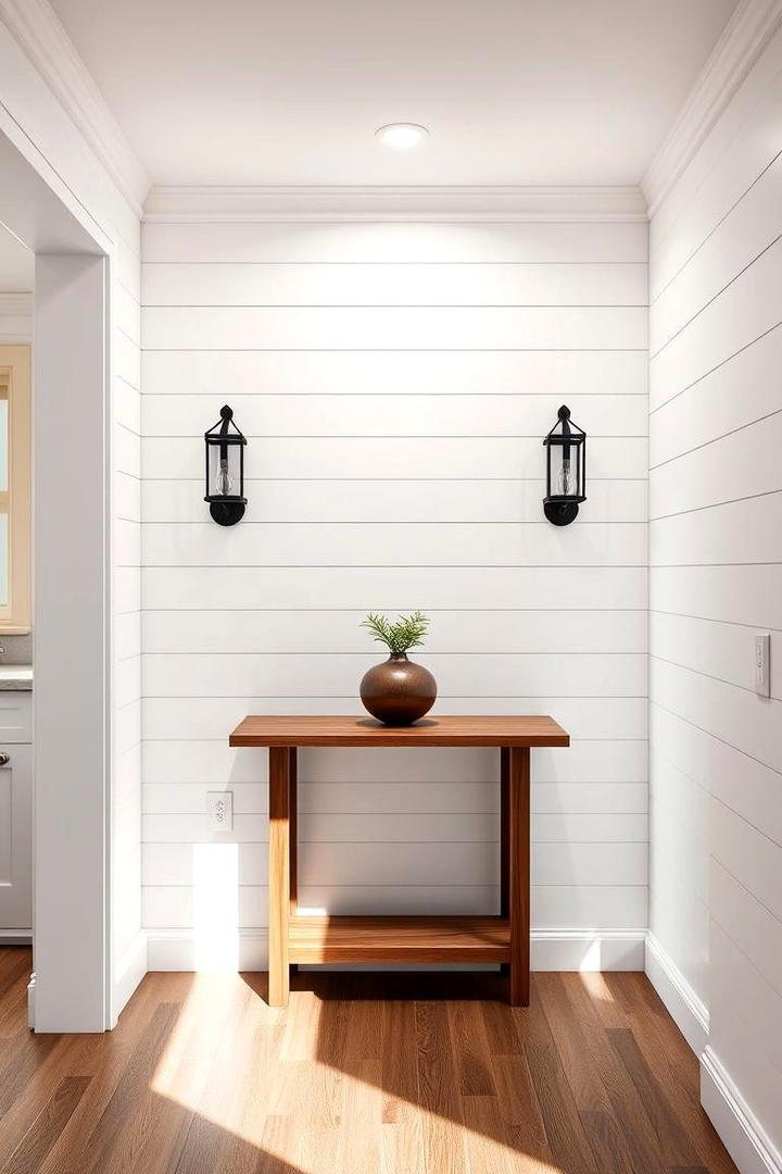 Classic Shiplap Walls - 30 Cottage Living Room Ideas