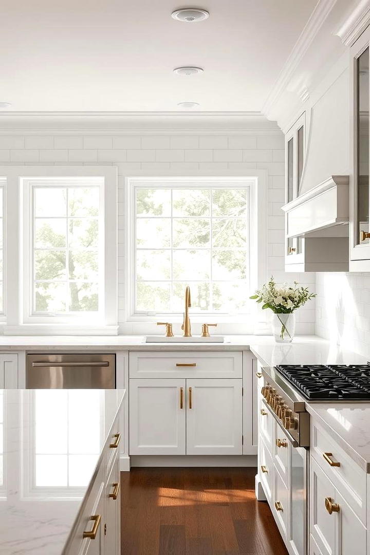 Classic White Shiplap Elegance - 30 Shiplap Backsplash Ideas for Your Kitchen