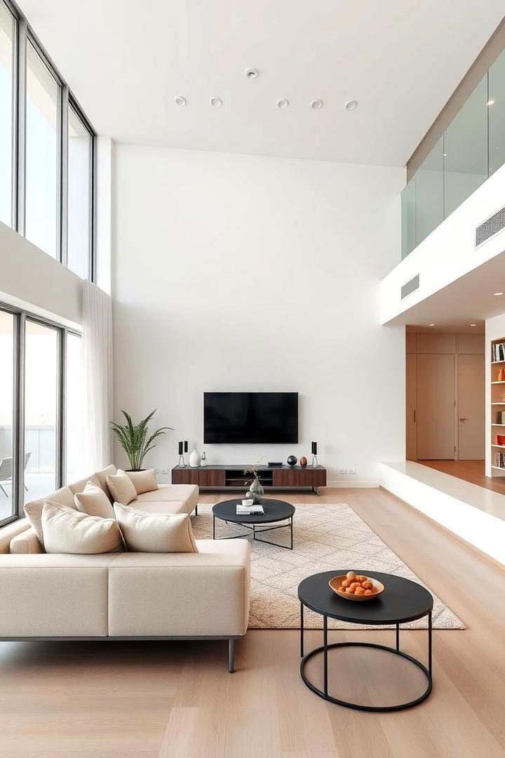 Clean Lines and Open Spaces - 21 Neutral Living Room Ideas