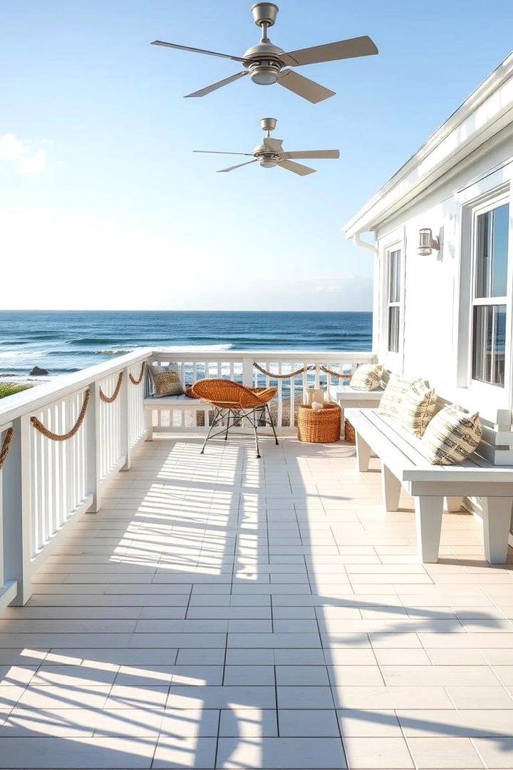 Coastal Breeze Composite Deck - 30 Composite Deck Ideas