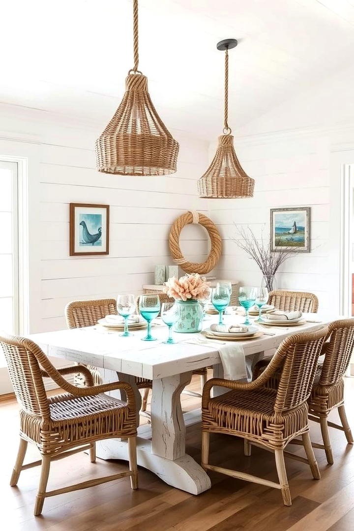 Coastal Breeze Dining - 30 Dining Room Ideas