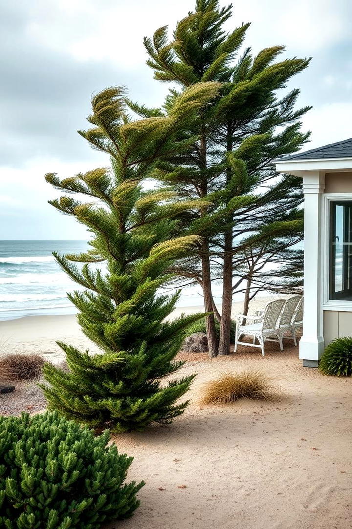 Coastal Breeze Evergreens - 30 Front Yard Evergreen Landscaping Ideas