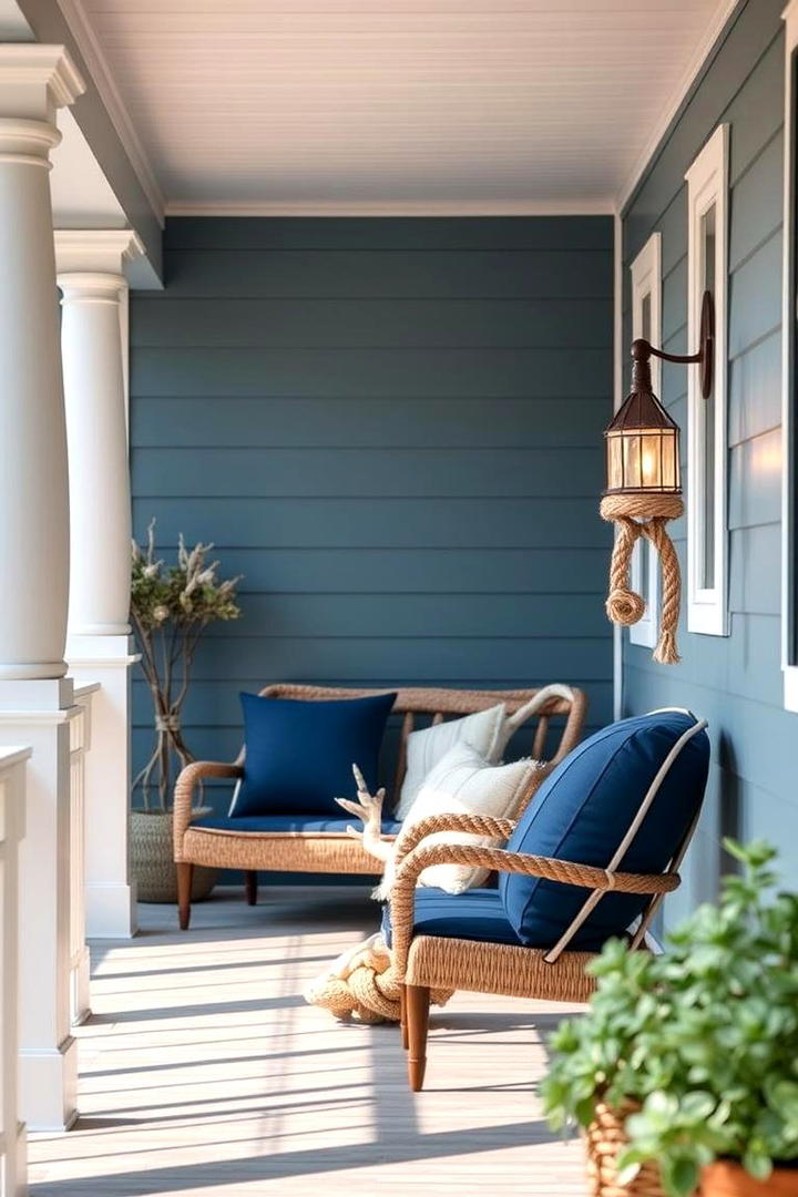 Coastal Breeze Illumination - 30 Front Porch Lighting Ideas