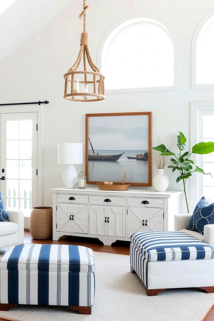 Coastal Breeze - 21 Living Room Design Ideas