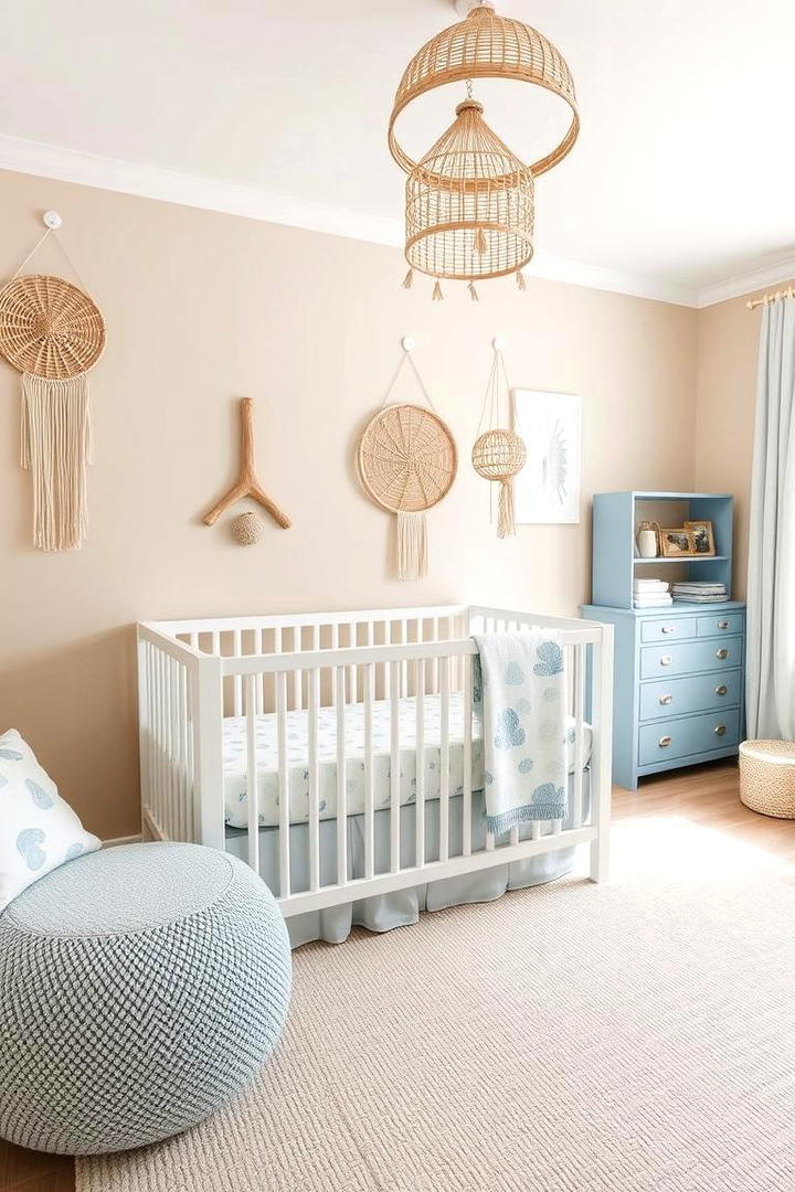 Coastal Calm - 30 Ocean-themed Nursery Ideas