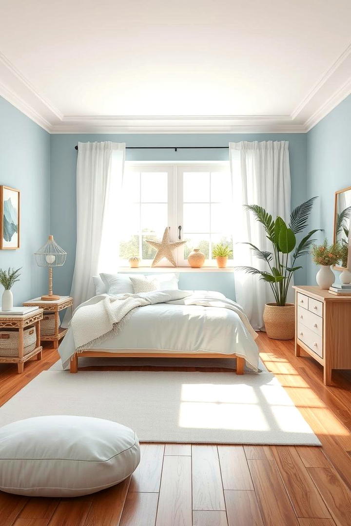 Coastal Color Harmony - 21 Beach Themed Bedroom Ideas