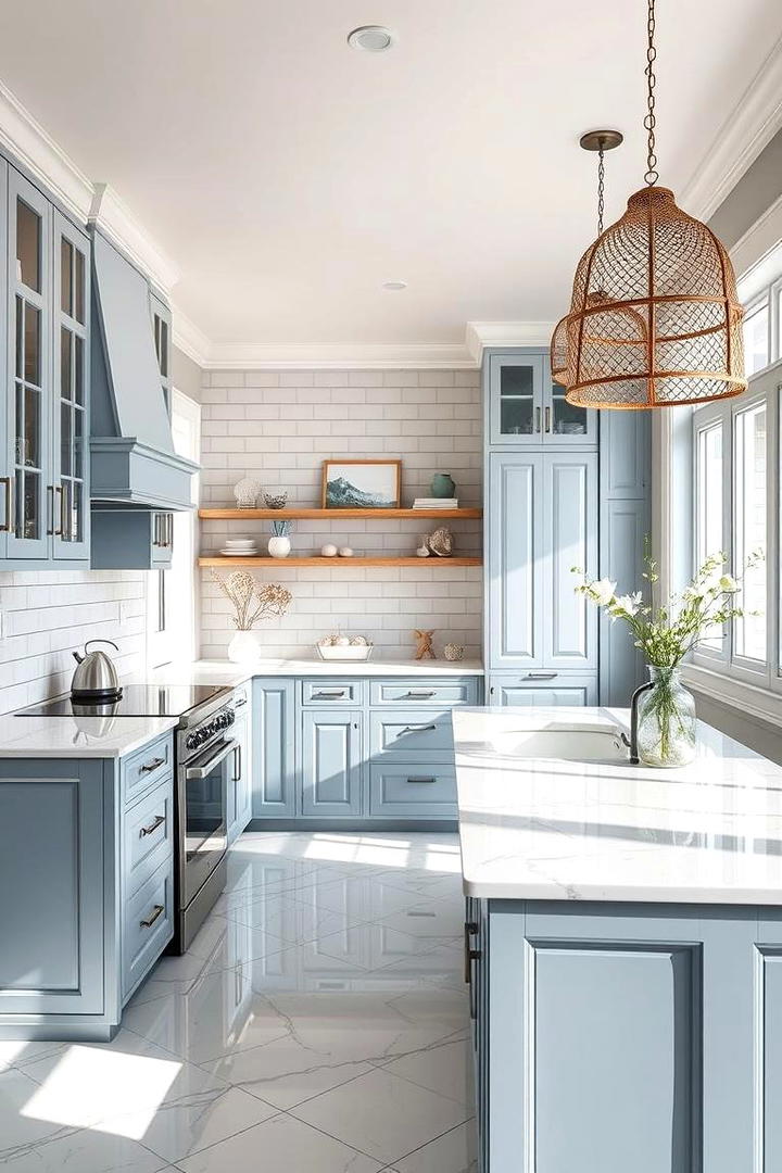 Coastal Gray Sophistication - 21 Gray Kitchens