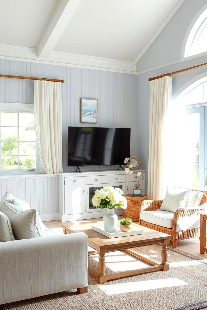 Coastal Inspired Wainscoting - 21 Wainscoting Ideas