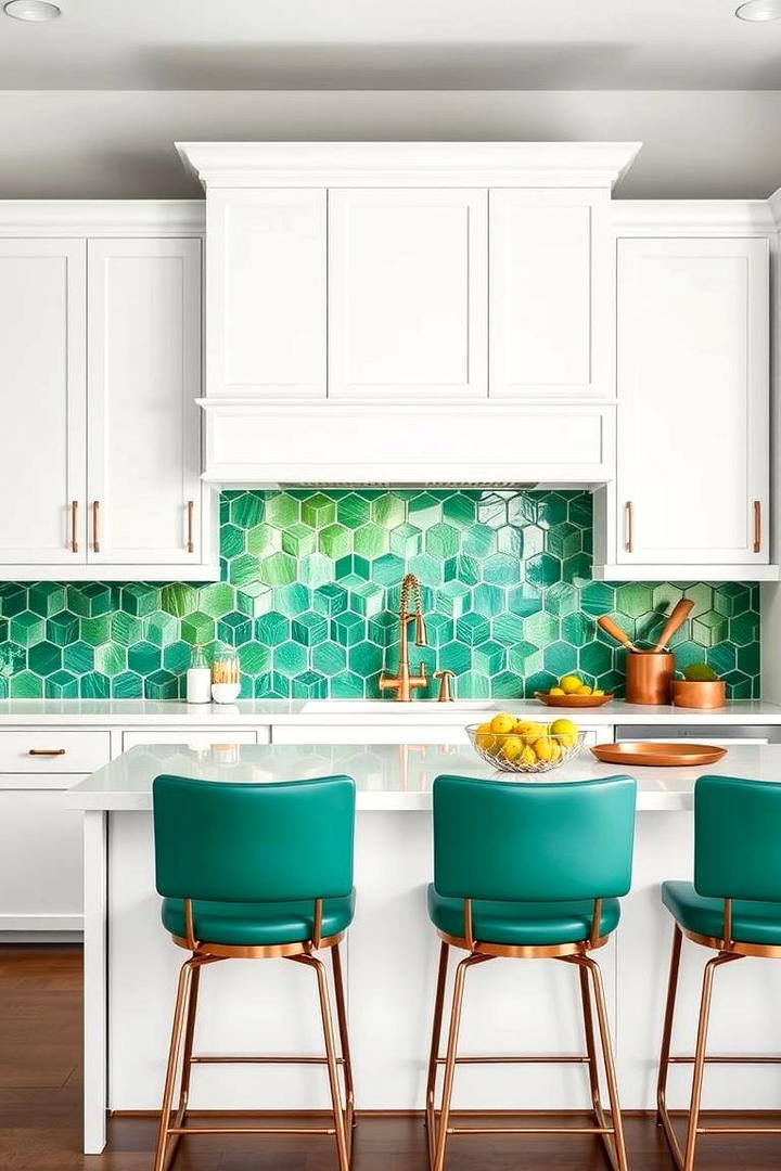 Colorful Accents - 21 Modern Kitchen Ideas