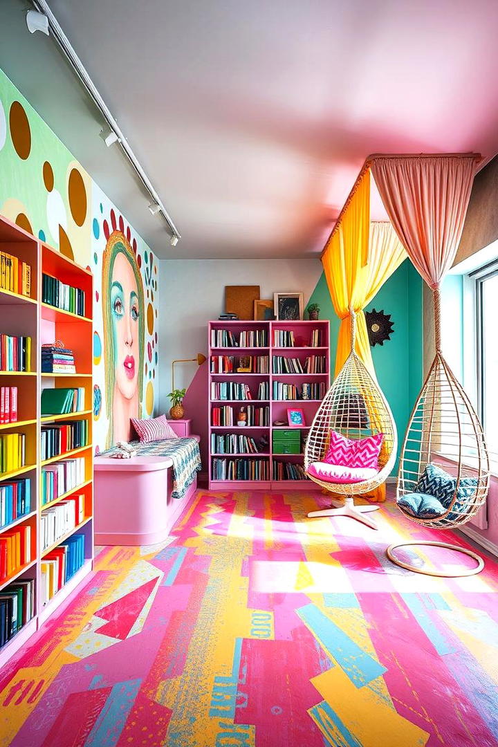 Colorful Creative Guest Room - 21 guest room ideas