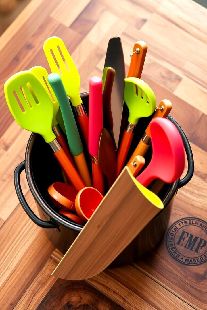 Colorful Kitchen Utensils - 21 Colorful Kitchen Ideas