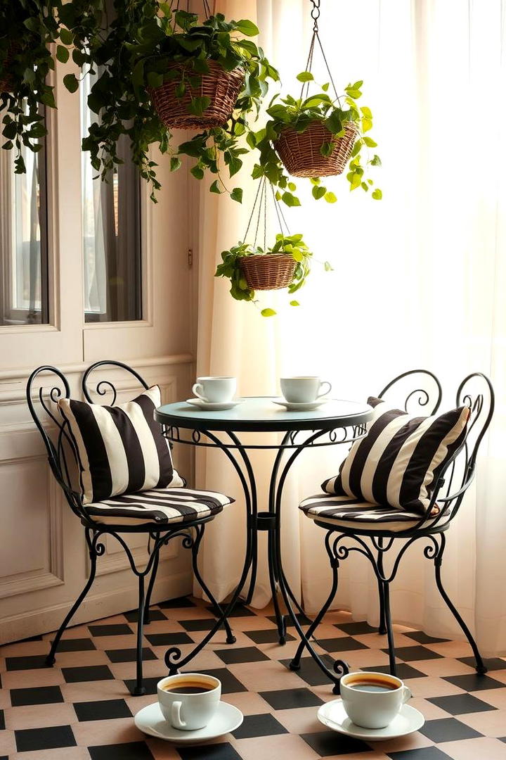 Compact Bistro Setup - 21 Small Balcony Ideas