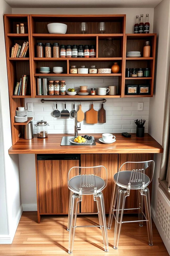 Compact City Breakfast Bar - 30 Breakfast Bar Ideas