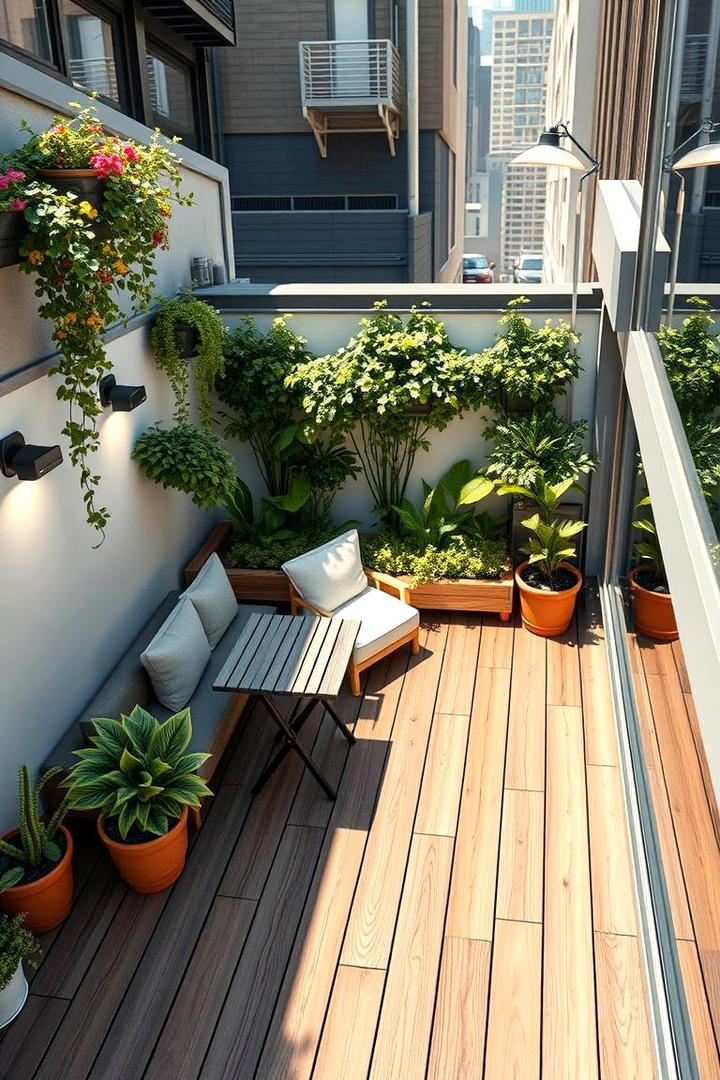 Compact City Composite Deck - 30 Composite Deck Ideas