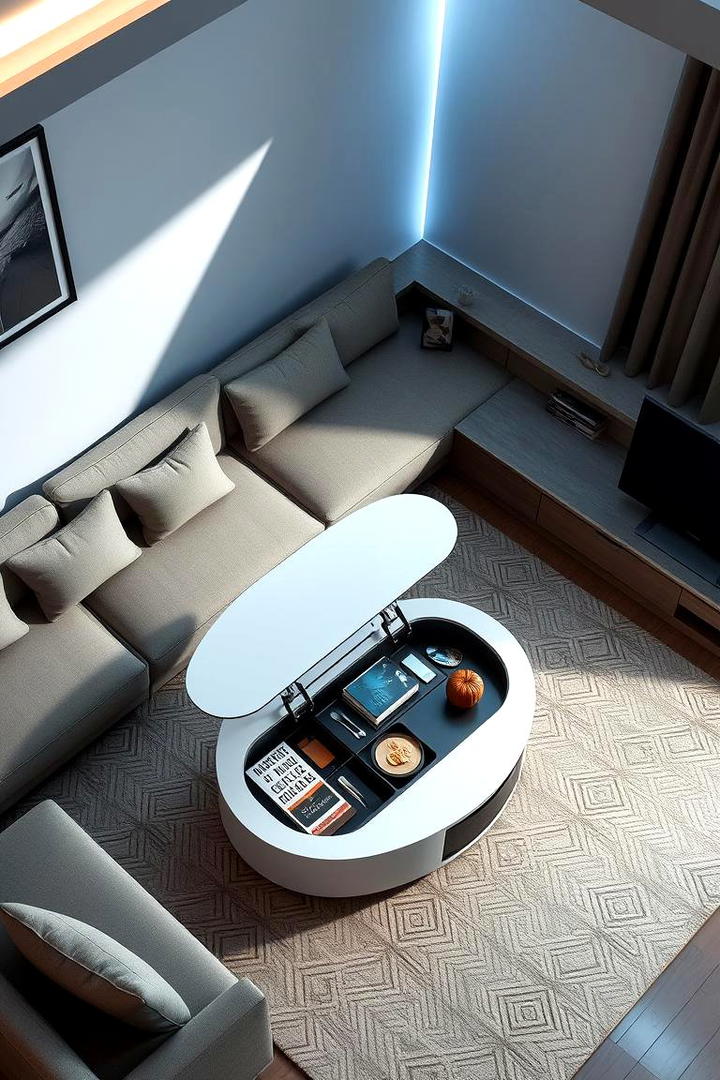 Compact Coffee Tables - 21 Small Living Room Ideas