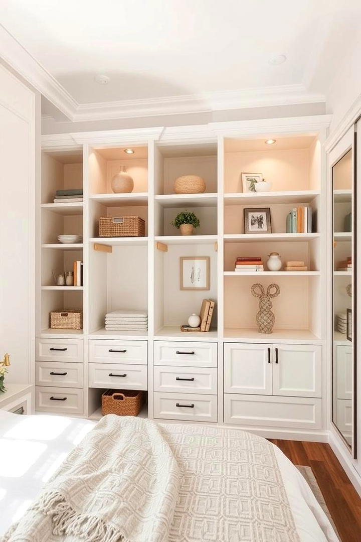 Compact Comfort with Built In Storage - 30 Small Guest Bedroom Ideas