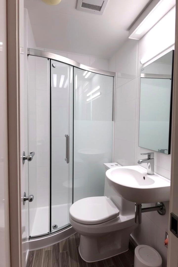 Compact Efficiency - 21 Primary Bathroom Ideas