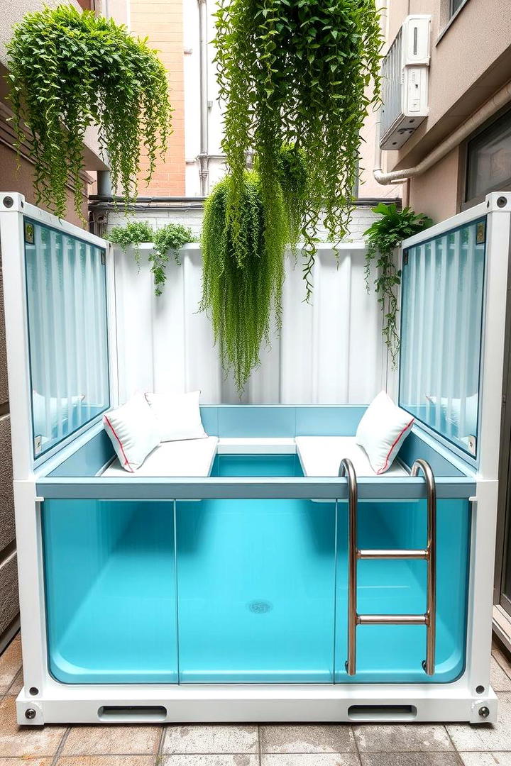 Compact Oasis Design - 30 Shipping Container Pools