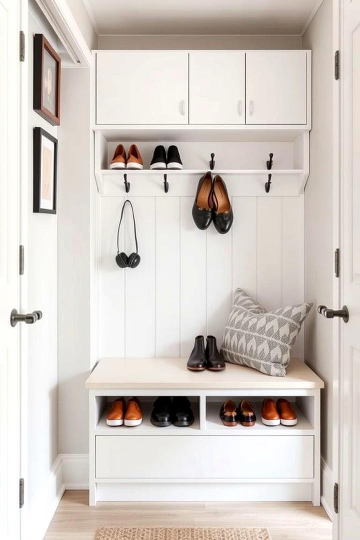 Compact Shoe Storage Entry - 21 Entryway Ideas