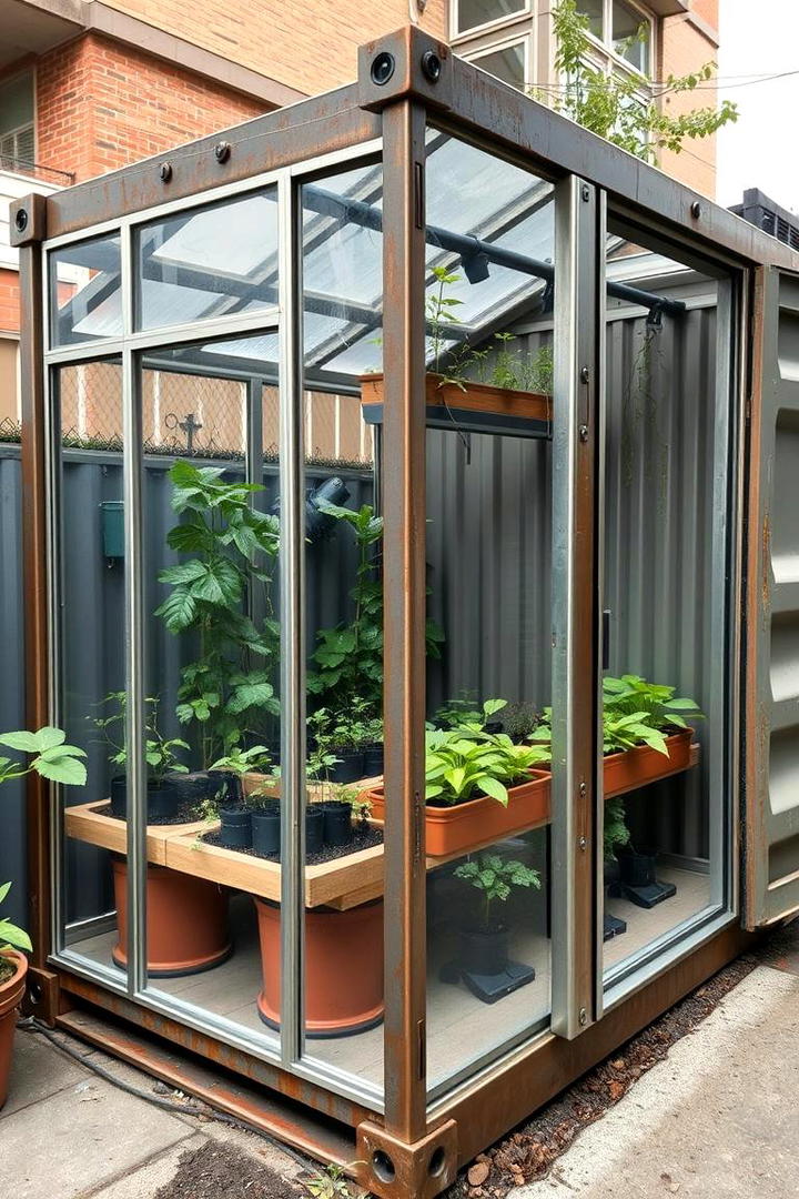 Container Garden Greenhouse - 21 Greenhouse Ideas