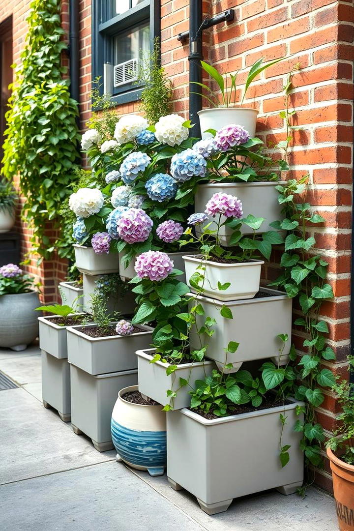 Container Urban Oasis - 21 Corner Garden Ideas