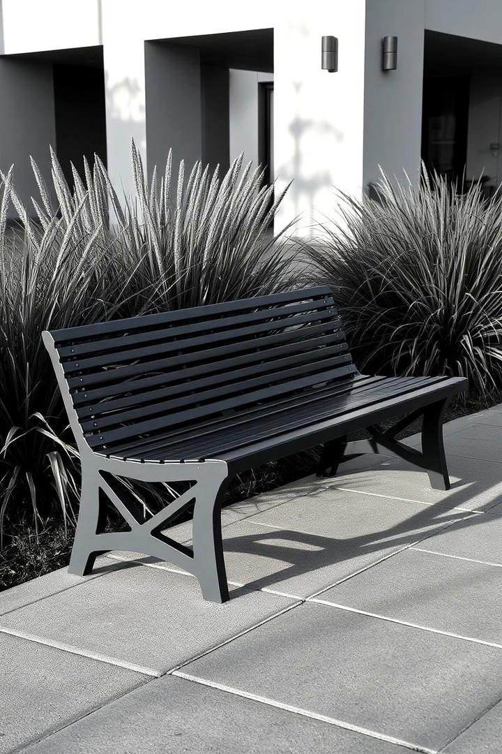 Contemporary Garden Benches - 21 Garden Decor Ideas