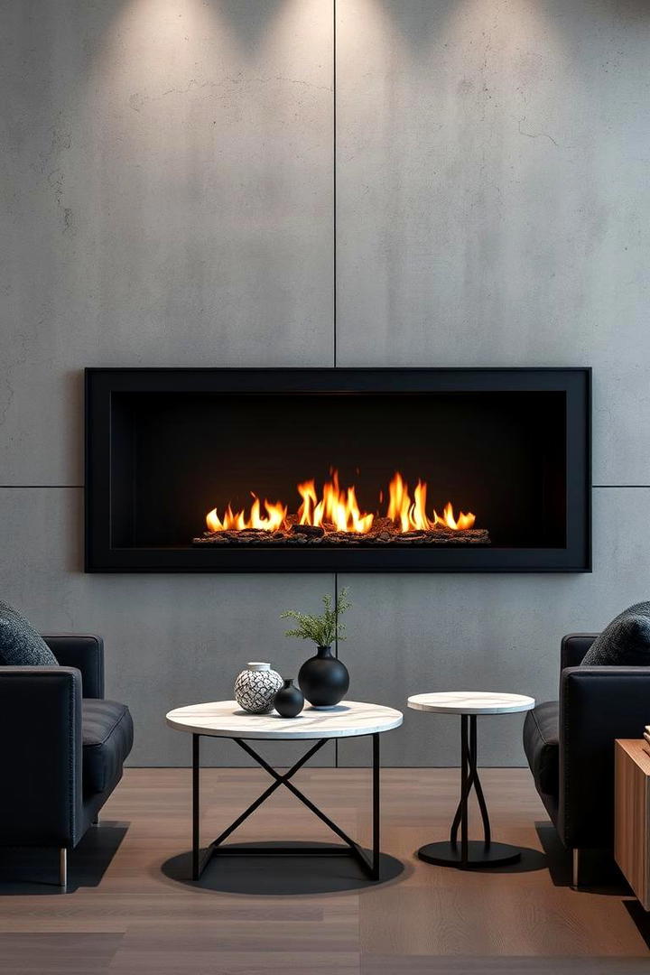 Contemporary Gas Glow - 21 Fireplace Ideas