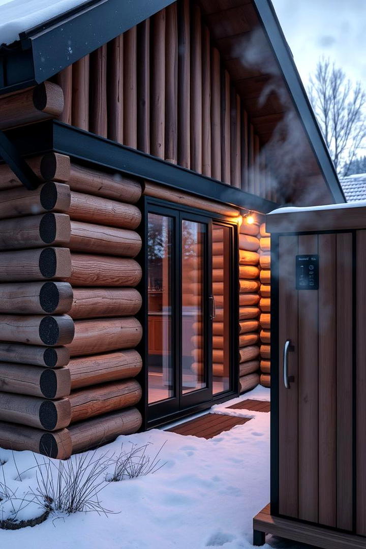 Contemporary Log Cabins - 30 Scandinavian House Exterior Ideas