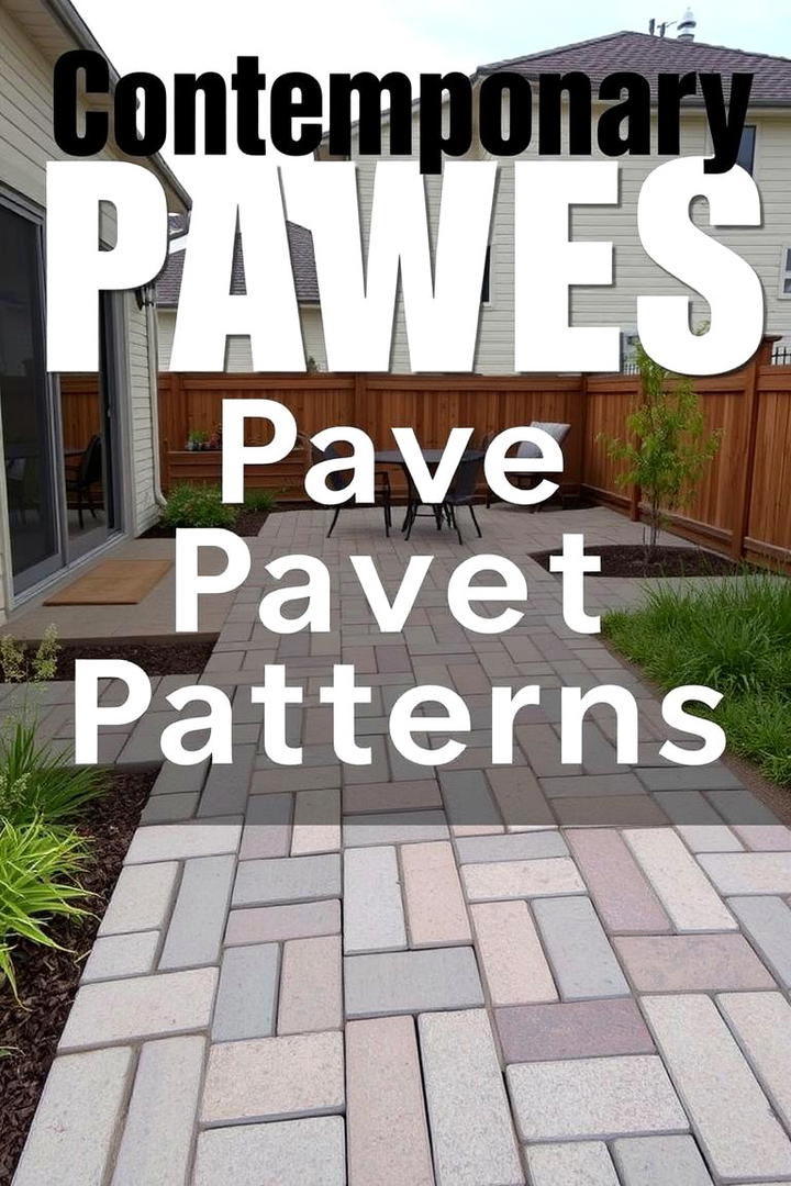 Contemporary Paver Patterns - 21 Hardscape Ideas