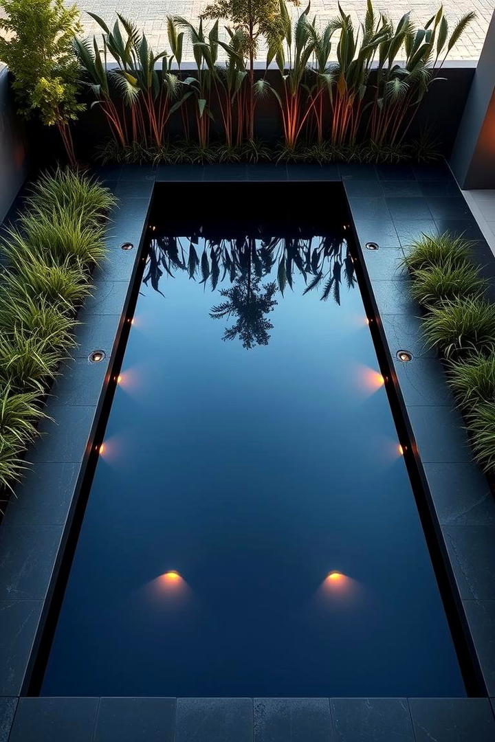 Contemporary Water Feature and Pond - 30 Modern Backyard Ideas