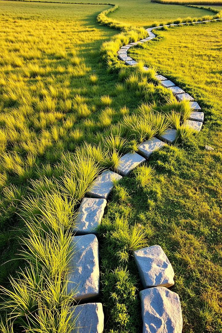 Contoured Landscape Edging - 30 Modern Garden Edging Ideas