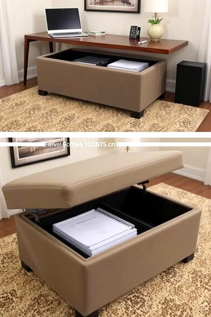 Convertible Storage Furniture - 30 Living Room Storage Ideas