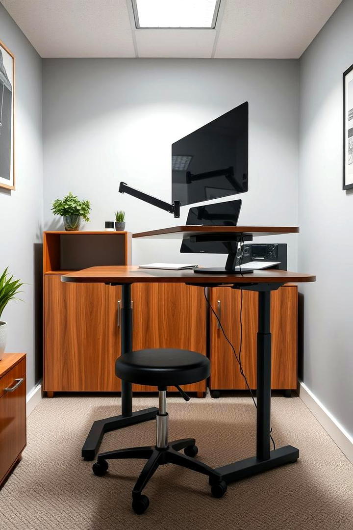 Convertible Workstations - 21 Small Office Ideas