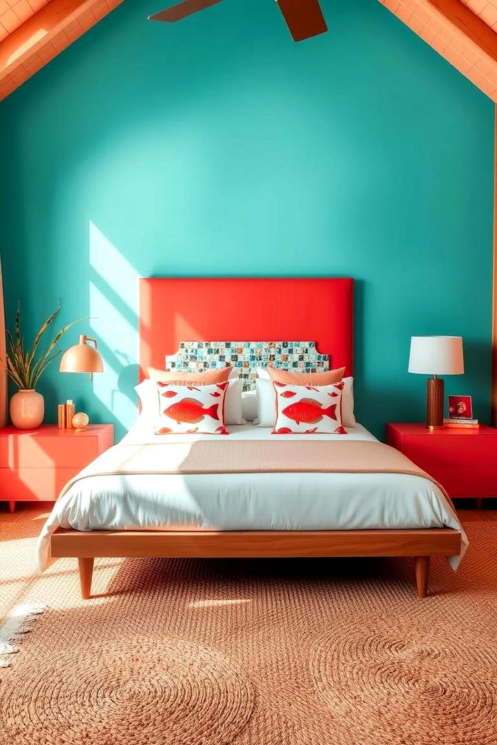 Coral Reef Vibes - 30 Mermaid Bedroom Ideas