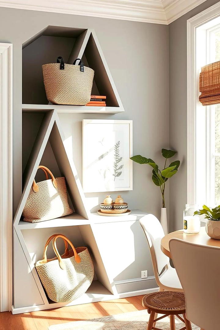 Corner Purse Storage Solutions - 30 Purse Storage Ideas