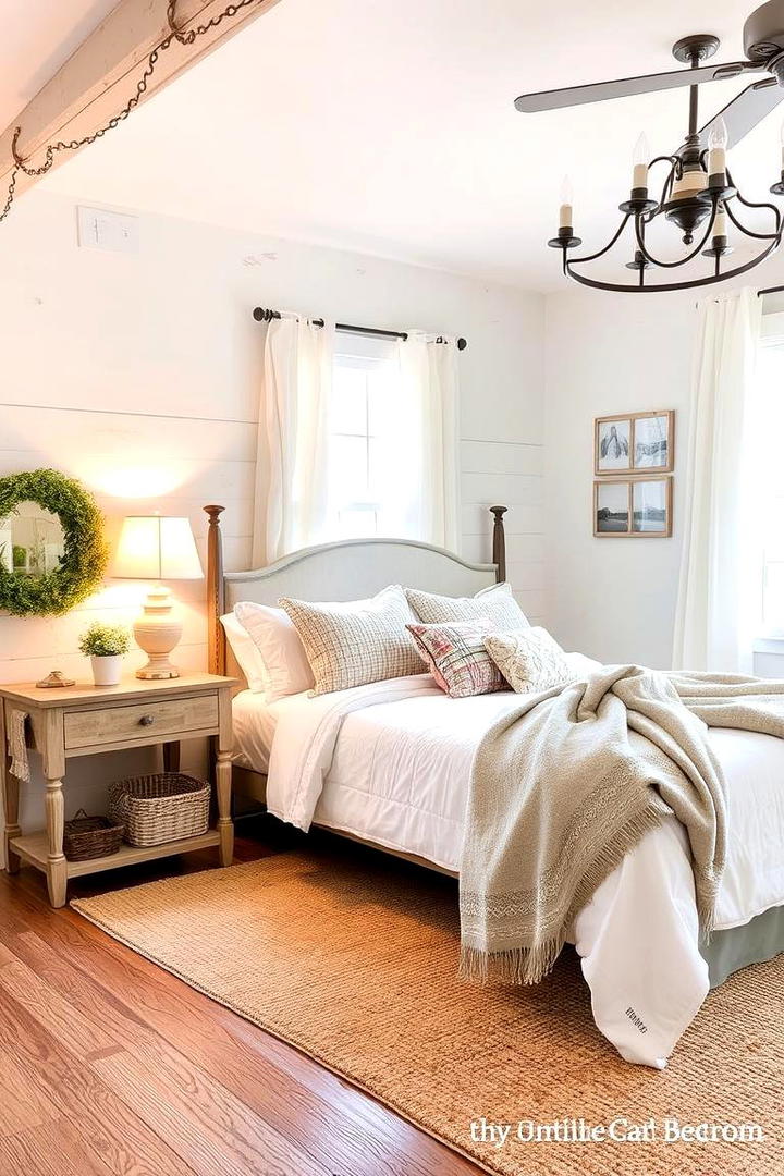 Country Cottage Cozy - 21 Farmhouse Bedroom Ideas