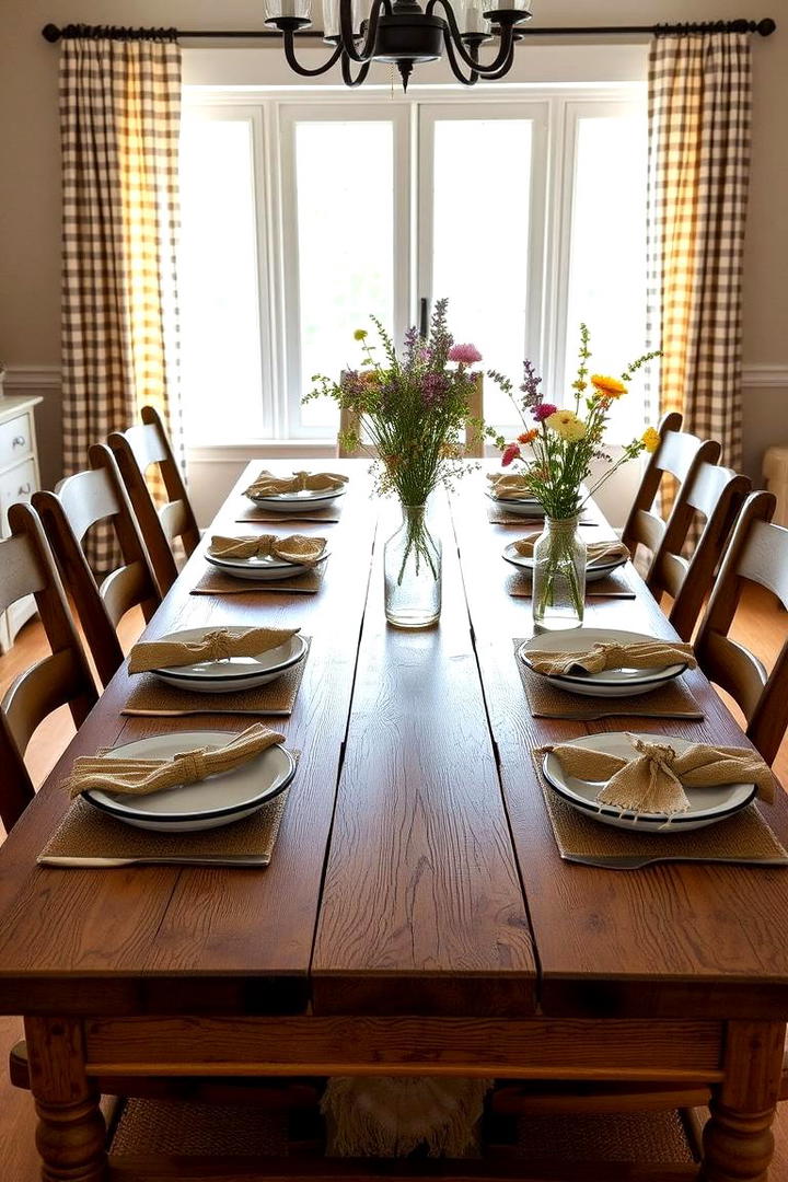 Country Cottage Simplicity - 21 Thanksgiving Table Settings