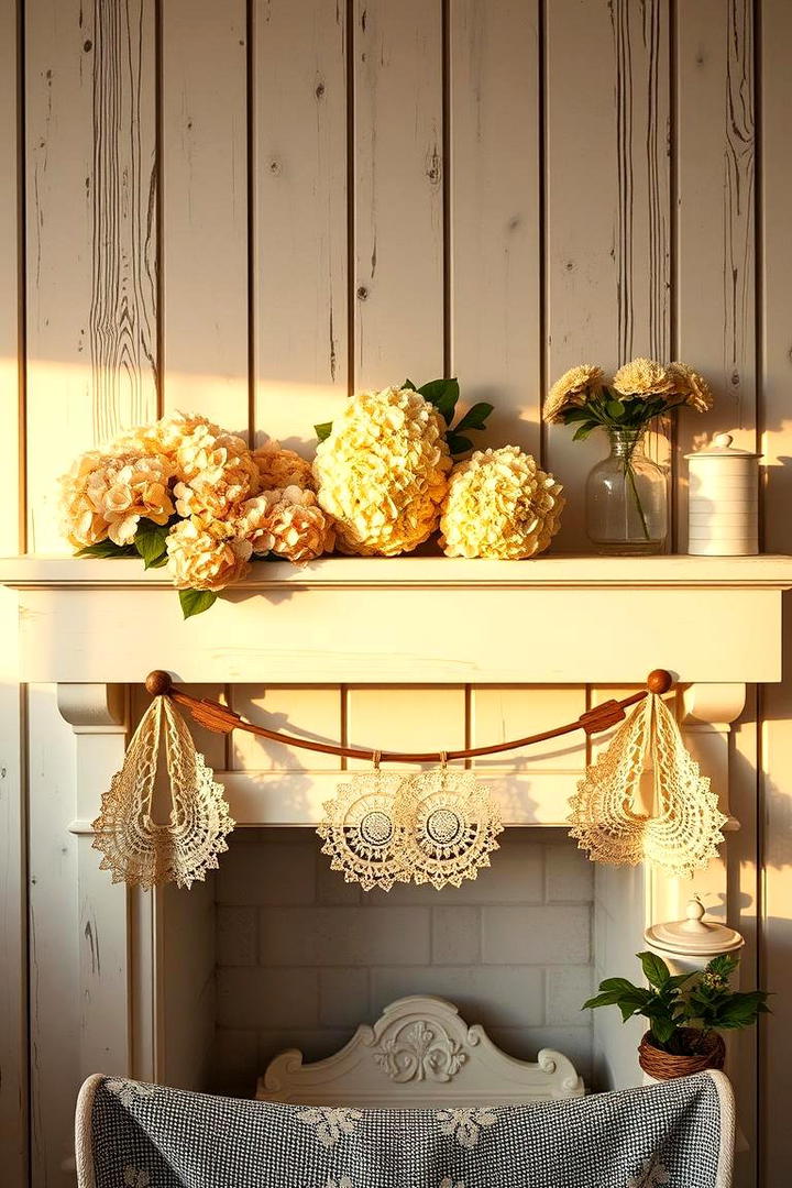 Country Cottage Vibes - 30 Spring Mantel Decor Ideas