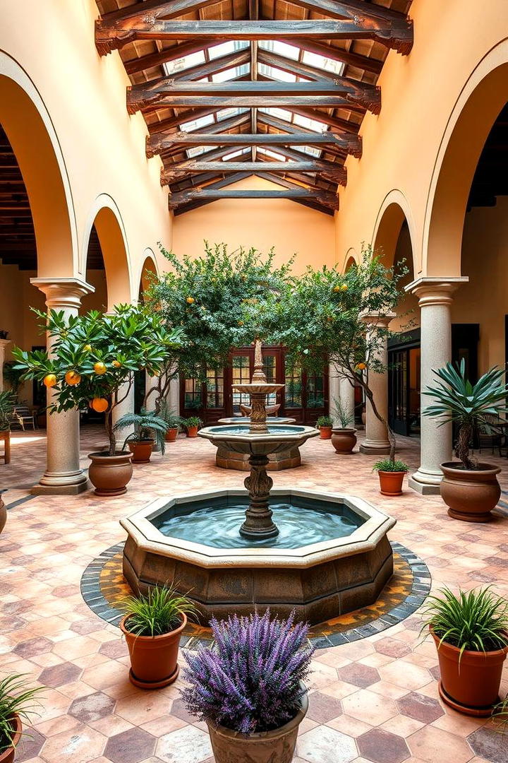 Courtyard Oasis Retreat - 21 spanish colonial revival architecture