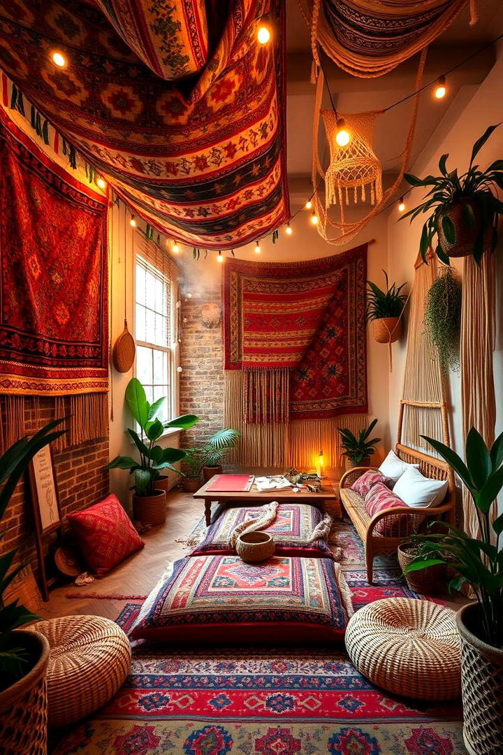 Cozy Bohemian Charm - 21 Bedroom Wall Decor Ideas