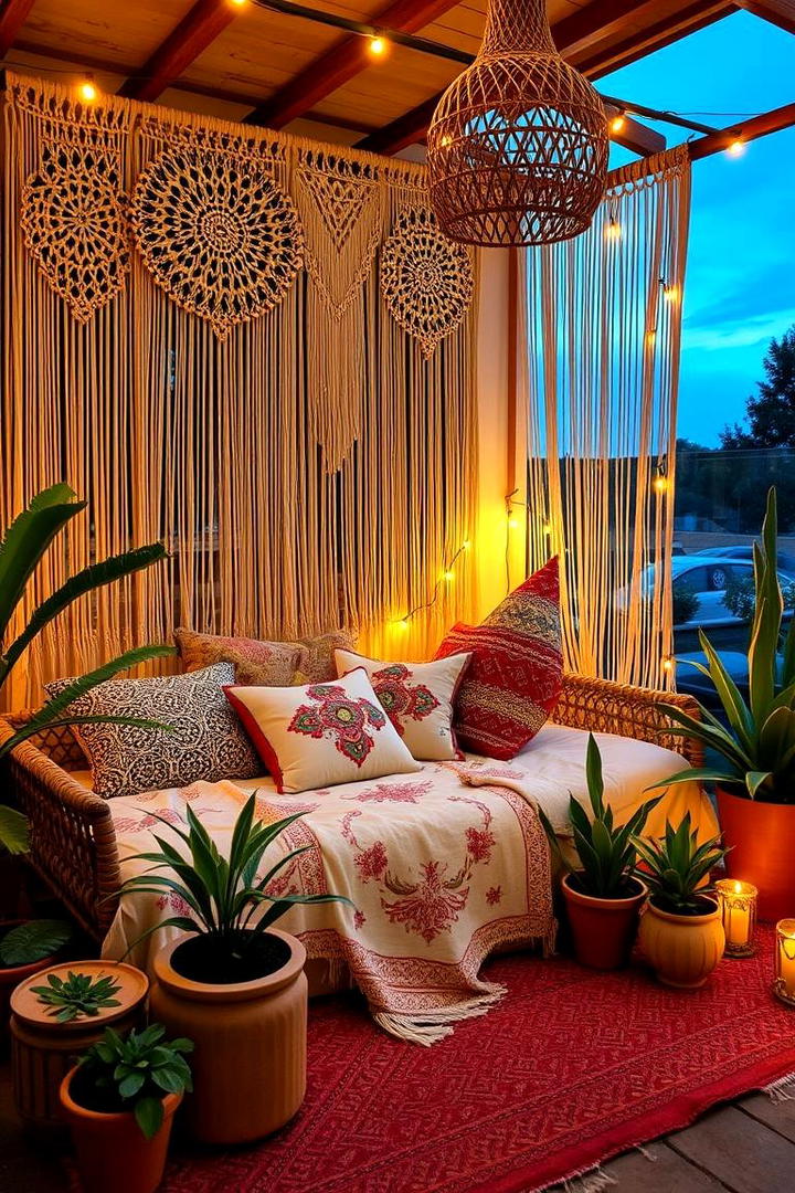 Cozy Bohemian Retreat - 21 Teen Bedroom Ideas