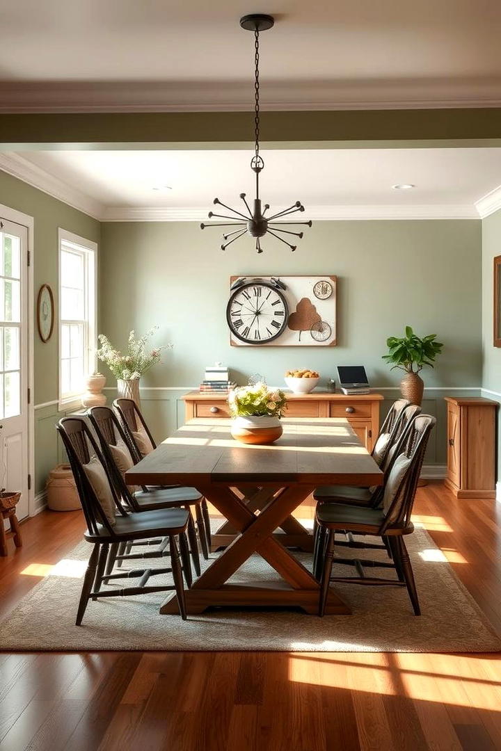 Cozy Dining Experience - 21 Sage Green Paint Color Ideas