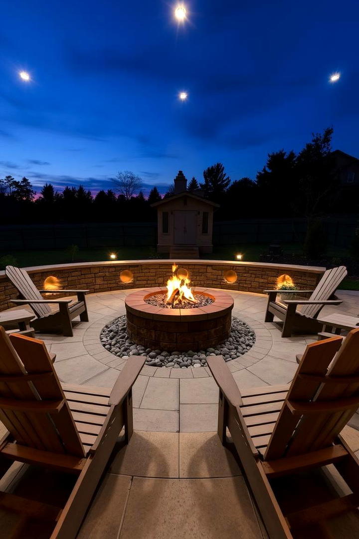 Cozy Fire Pit Ambiance - 21 Outdoor Lighting Ideas