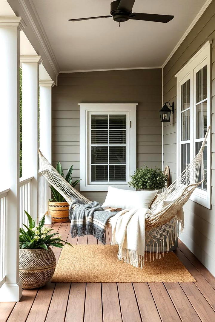 Cozy Hammock Haven - 21 Back Porch Ideas