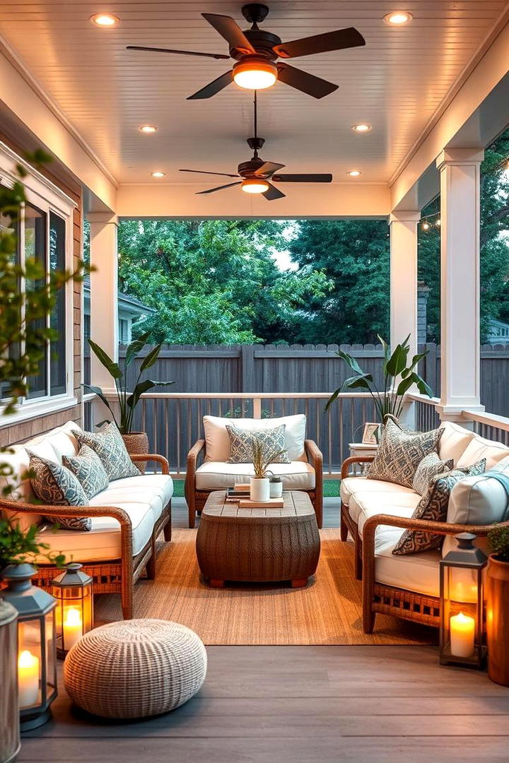 Cozy Outdoor Lounge - 21 Back Porch Ideas