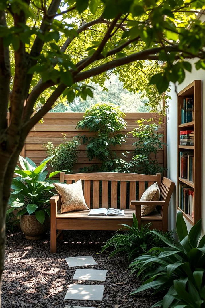 Cozy Reading Garden - 21 Corner Garden Ideas