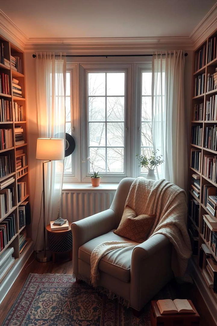 Cozy Reading Nook - 21 Man Cave Ideas