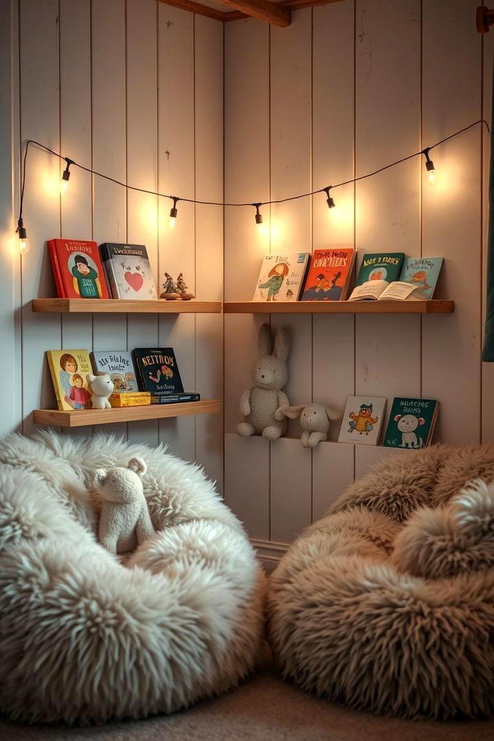 Cozy Reading Nook - 21 Toddler Room Ideas