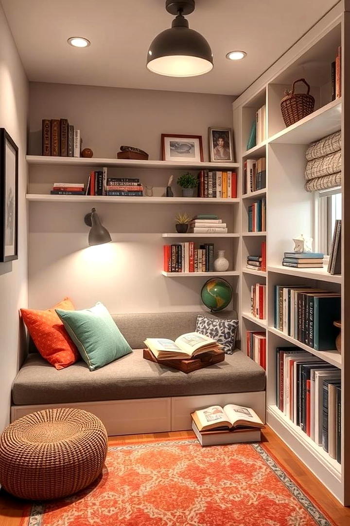 Cozy Reading Nook - 21 Boys Room Ideas