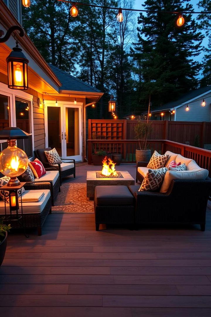 Cozy Retreat Composite Deck - 30 Composite Deck Ideas